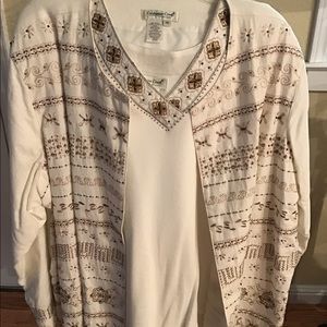 2 pieces Coldwater Creek 3X